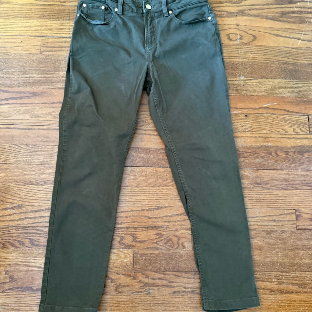 Brooks Brothers Olive Green Jeans
